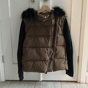 Maje winter bomber coat